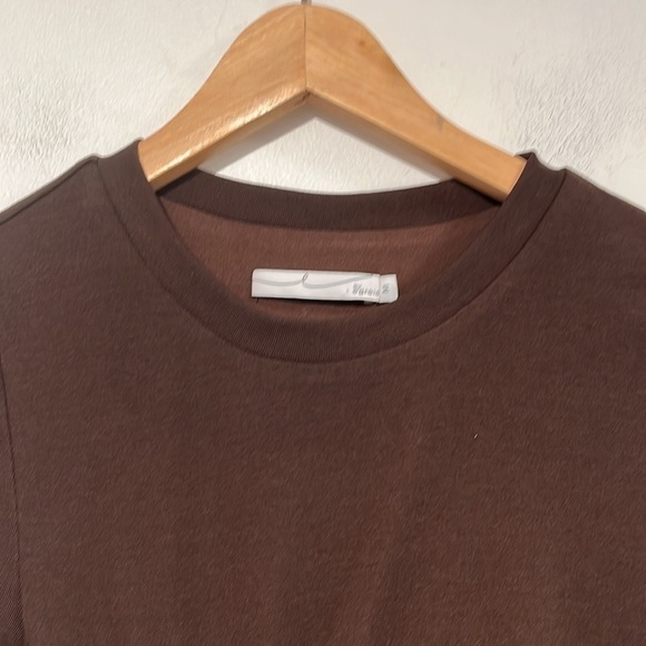 ⚡️ By Egreis brown long sleeve bodycon midi dress - size medium - Picture 6 of 11